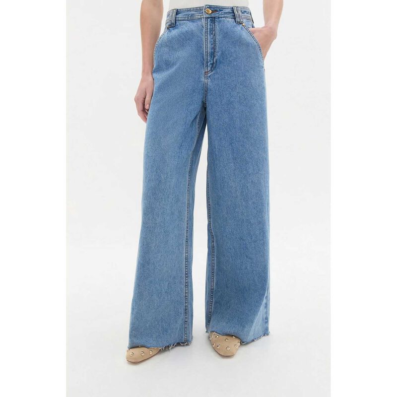Aje Holland Wide Leg Jean image number 2